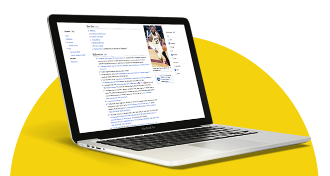 Athlete Wikipedia Page Expert