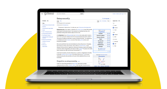 Professional Wiki Page