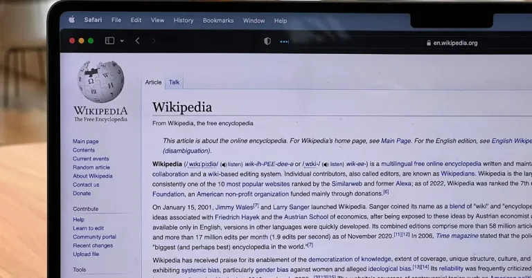 Wikipedia page creation